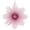 Fuchsia, variant on Vickerman 6.5" Fuchsia Snowflake Burst Glitter Christmas Ornament, 6 per Bag
