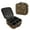 Leopard Print Tile, variant on Makeup Train Case with Adjustable Dividers,Cosmetic Bag Portable Portability Bag Case Gifts Little Crayon