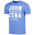 thumbnail image 2 of Men's Ripple Junction Heather Royal John Cena Hustle, Loyalty & Respect T-Shirt, 2 of 3