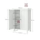 thumbnail image 3 of VASAGLE Armario de Baño, con 2 Estantes Ajustables, Gabinete con 2 Puertas, 30 x 60 x 80 cm, 30 x 60 x 80 cm, Blanco, 3 of 6