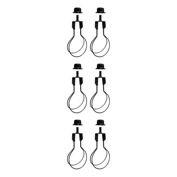 Matsuzay Lamp Shade Lights Bulb Adapter Clip, Shade Top with Attaching Finial Type1 NO1