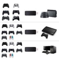 thumbnail image 2 of Para Xbox One Adaptador de controlador inalámbrico con cable para Switch PS3 PC FLhrweasw  Nuevo, 2 of 9
