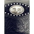 thumbnail image 5 of Premium Cow Fur Genuine Leather Men's Short Bifold Wallets in Multi Emblem, 5 of 5