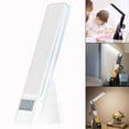 thumbnail image 4 of Lámpara de escritorio con inalámbrico, puerto de carga USB, luz de con reloj despertador 3 niveles de brillo ajustables para accesorios blanco Salvador Lámpara portátil, 4 of 8