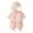 Pink, variant on Esaierr Newborn Infant Snowsuit Hooded Fleece Romper for Boys Girls Winter Jumpsuit with Hooded Wear Romper Outwear for 0-18M
