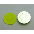thumbnail image 4 of U8MO 50 Neon Yellow Color Flatback Acrylic Round Rhinestone Gems 20mm No Hole, 4 of 4