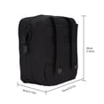 thumbnail image 3 of Mochila de primeros auxilios, bolsa médica de primeros auxilios Mochila médica de primeros auxilios Botiquín de primeros auxilios para acampar Máxima confiabilidad Jadeshay A, 3 of 8