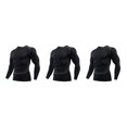 thumbnail image 3 of Qarigey Ropa interior térmica para hombre, medias de secado rápido, camisetas para correr de invierno, ropa de compresión, ropa deportiva, Type1 NO1, 3 of 6