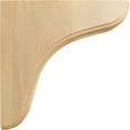 thumbnail image 3 of Ekena Millwork 1 3/4"W x 7 1/2"D x 7 1/2"H Eaton Wood Bracket, Red Oak (6-Pack), 3 of 4