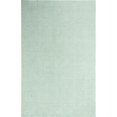 thumbnail image 1 of Vestige Collection Solid Transitional 100 Percent Viscose Pile Hand Loomed Area Rug, Aqua - 3 ft. 6 in. x 5 ft. 6 in., 1 of 1