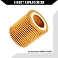 thumbnail image 4 of Unique Bargains 1 Set No.11427566327 Filtro de Aceite del Motor Filtro de Aceite de Transmisión para BMW 1 Series M 2011, 4 of 7