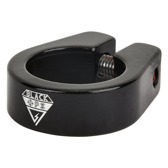 Black Ops Single Vise Seatpost Clamp Bk-ops Sgl Vise 1-1/8 Bk