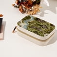 thumbnail image 7 of Map Section Decorative Velvet Jewelry Box with Removable Compartment - Portable Necklace Organizer - Great Gift!, 7 of 7