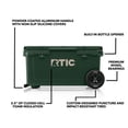 thumbnail image 3 of RTIC 72 Qt 96-Can Ultra-Light Rolling Cooler, Dark Pine, 3 of 8