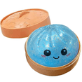 thumbnail image 3 of Dumpling Squishies, Glitter Dumpling Mystery Box, Colorful Dumplings Stress Balls Fidget Sensory Toys, Stocking Stuffers with Food Steamer Stretchy Desk Toys Great Gifts, 3 of 10