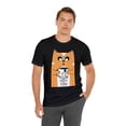 thumbnail image 6 of Unisex Jersey Short Sleeve T-Shirt It's Always Coffee Time Cat Holding Cup, 6 of 10
