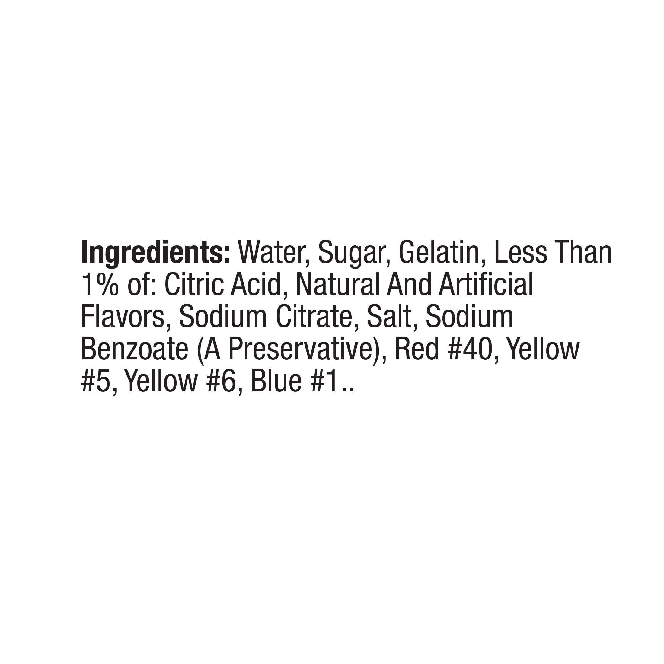 Raymundo's Assorted Sugar Free Gelatin Refrigerated Snack Cups, 3.25 oz, 12 Pack, Peanut-Free