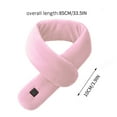 thumbnail image 3 of Hvmvliv Rechargeable Heated Scarf Electric Heated Scarf Usb Winter Warm Heating Christmas Scarf for Women Relieve Neck Pain Adjustables Warm Scarf 33.5in, 3 of 5