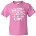 thumbnail image 3 of Inktastic Brave Smart Loyal Kind Fun Loved All of the Above Youth T-Shirt, 3 of 5