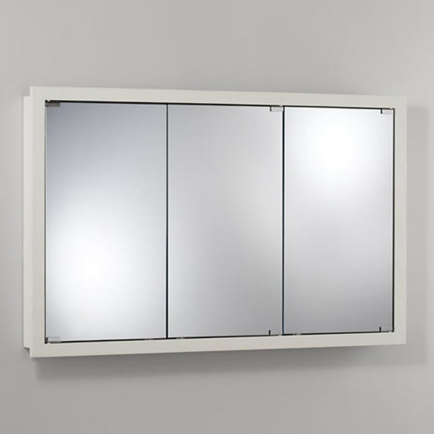 Jensen Medicine Granville TriView 48W x 30H in. Surface Mount Medicine