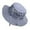 Grey, variant on HNMKIU Foldable Sun Hat with Wide Brim and Breathable Mesh for Outdoor Fishing Hiking Travel Summer Activities Black,One Size