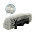 Carcarez 12" FlowThru Heavy Duty Car Wash Brush Head with Soft Bristle