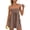 Khaki #24, variant on Dresfit Womens Rompers Spaghetti Strap Square Neck Jumpsuits 2026 Summer Lightweight Sleeveless Overalls Strappy Plus Size Beach Outfits with Pockets S