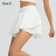 thumbnail image 2 of Falda pantalón atlética para mujer Faldas de tenis Falda pantalón de golf Minifalda deportiva informal para correr - Rosa, 4/S,, 2 of 7