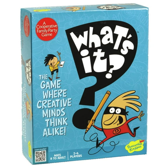 Peaceable Kingdom What's It? Award Winning Cooperative Creativity Game for Friends and Families