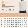 thumbnail image 6 of Joyshaper Women's Turtleneck Long Sleeve T-Shirt Basic Solid Color Slim Fit Top, 6 of 6