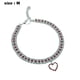thumbnail image 2 of Collar de perro de metal con cadena de oro rosa, mascota linda de moda, 2 of 5