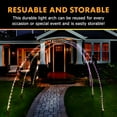 thumbnail image 6 of Stephan Roberts 3 Pack 10FT Christmas Light Arch with 8 Modes for Pathway, 6 of 12