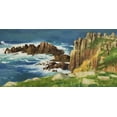 thumbnail image 2 of Strube, Ling 18x11 White Modern Wood Framed Museum Art Print Titled - South England, 2 of 4