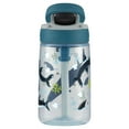 thumbnail image 4 of Contigo Kids Straw Water Bottle with AUTOSPOUT Lid, 14oz., Macaroon Shark, 4 of 5