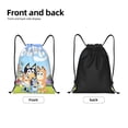 thumbnail image 5 of Lsque Bluey Print Drawstring Backpack Bag Sport Gym Sackpack Cinch Bags Drawstring Bags Draw String Sport Bag-Small, 5 of 8
