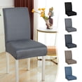 thumbnail image 1 of Fundas De Silla De Poliéster 1-Piece Stretch Chair Slipcover for Dining Room Kitchen Seat Protector Nylon Spandex Fabric Washable Full Cover Elastic Design for Wedding Banquet Decor JASKFLY, 1 of 8