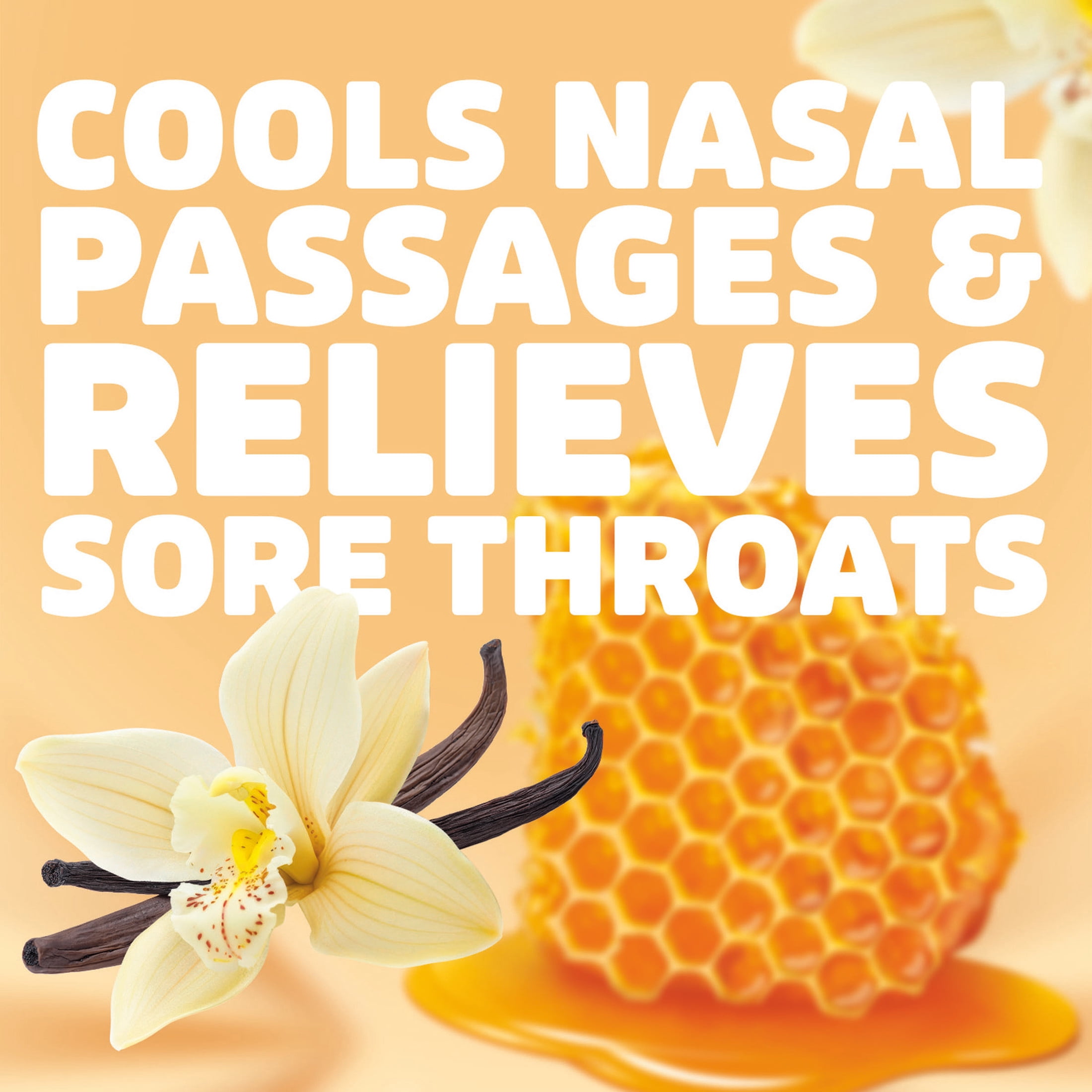 (2 pack) HALLS Throat Relief Honey Vanilla Cough Drops, FSA/HSA Eligible, 30 Drops