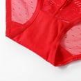 thumbnail image 4 of Levmjia Women Underpants Cross Thin Waist Solid Color High Elastic Briefs Cotton Lace Seamless Panties Breathable Comfortable For Daily Wear, 4 of 4
