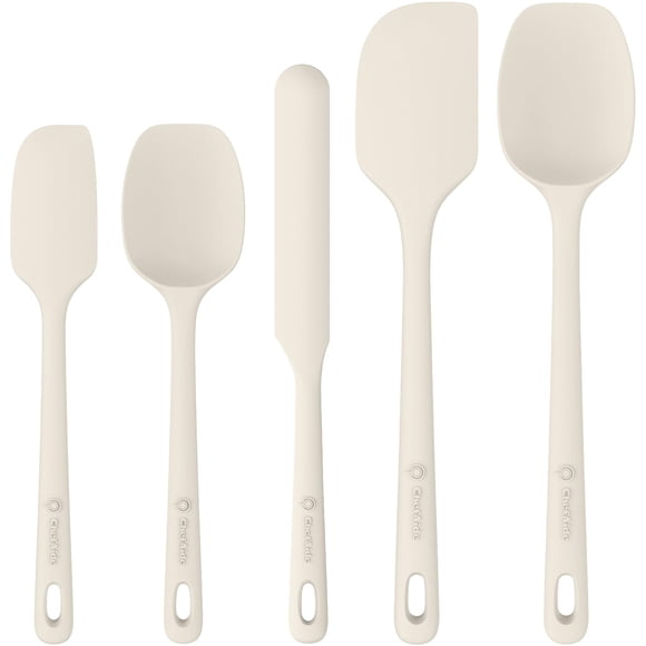 Juego de espátulas de silicona CheFaide Candy Series, 5 piezas, 600 ml