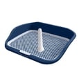 thumbnail image 4 of Bvdfgk Mesh Dog Training Toilet Dog Potty Tray Anti Splashing Pee Training Tray for Pee Blue, 4 of 9