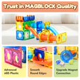 thumbnail image 4 of Bloques de construcción magnéticos Marble Run Toy, 85 unidades, MAGBLOCK, 4 of 7
