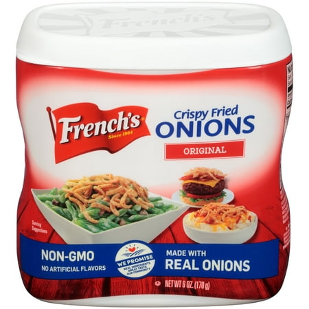 (6 Pack) French's Original Crispy Fried Onions, 6 (Best Toppings For French Fries)