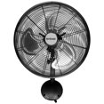 thumbnail image 1 of Hurricane 16" Pro High Velocity Oscillating Metal Wall Mount Fan with 3-Speed Cooling, 1 of 8