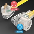 thumbnail image 3 of Cable adaptador de corriente RV TOOLIOM 30A a 50A NEMA TT-30P 3750W, 3 of 7