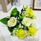 thumbnail image 4 of Ramo de rosas artificiales de 6 cabezas de seda sintética con hojas para ramo de novia, arreglos de bricolaje, decoración de mesa para bodas, fiestas, hogar y sala de estar., 4 of 7