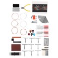thumbnail image 3 of Guitar Repairing Tools Kit Professional Maintenance Bridge Pins Hex Wrench Files Accessories, 3 of 14