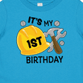 thumbnail image 4 of Inktastic Its My 1st Birthday with Construction Tools Boys Baby T-Shirt, 4 of 5