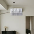 thumbnail image 1 of TIELUTT Housse de Climatiseur et Rideau de Butée pour Salon 72x84 Doublure de Rideau de Douche Rideaux Occultants pour Chambre Rideaux pour Fenêtre de Chambre Rideaux de Douche de 48 Pouces de Long, 1 of 5
