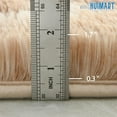 thumbnail image 2 of SUSUZI 5 x 7 ft Area Rugs for Living Room Bedroom Large Fluffy Floor Carpet Soft Throw Rug Plush Decorative Non-Slip Kids Rugs, Light Tan, 2 of 9
