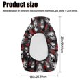 thumbnail image 7 of Uorisanigo ATV Seat Cushion Cover Water-Resistant Skull Rose Print Seat Cover Breathable Protection Accessories All-Weather Protection & Comfort Decor Easy to Install, 7 of 7